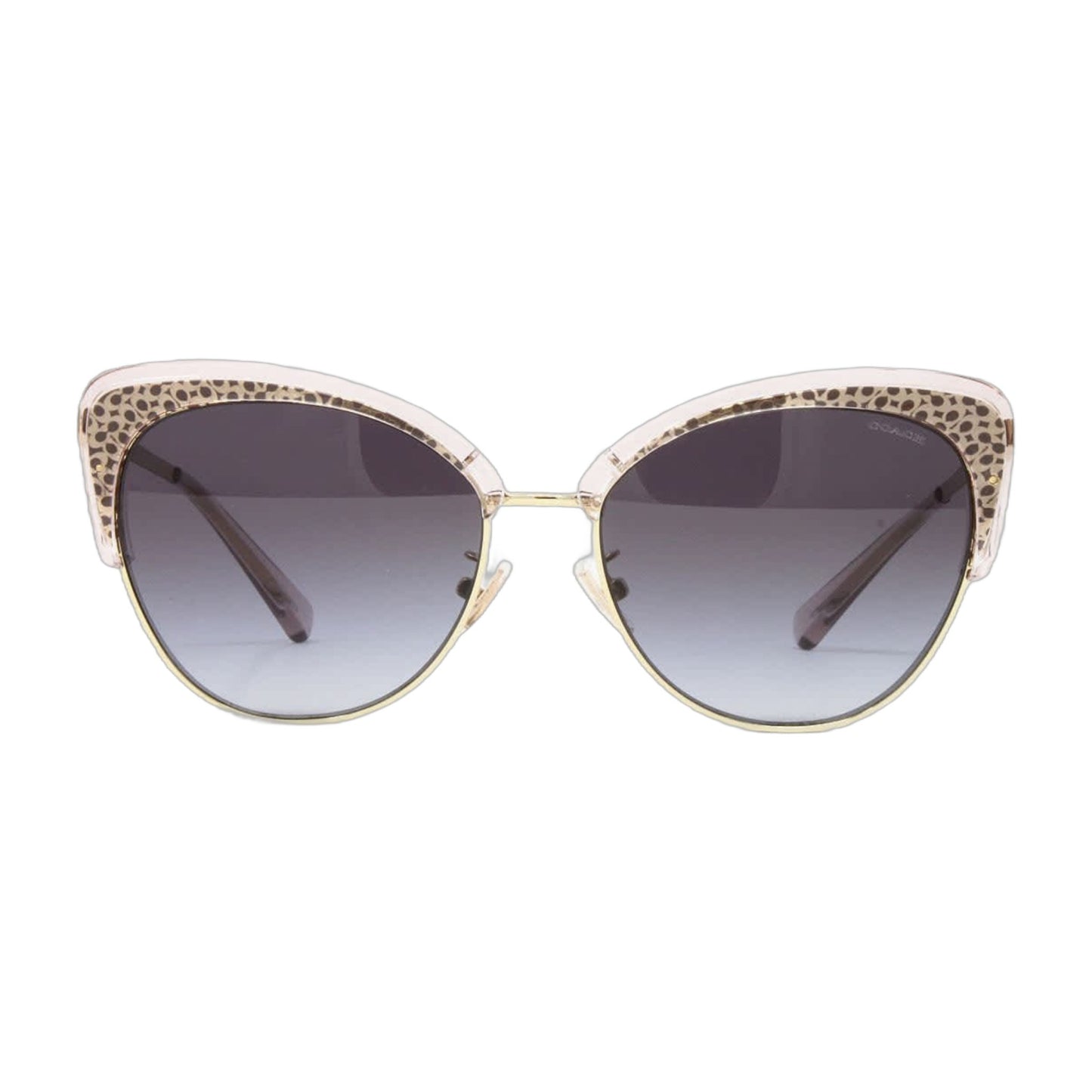 Coach Pink Light Gold Women's Cat Eye Sunglasses