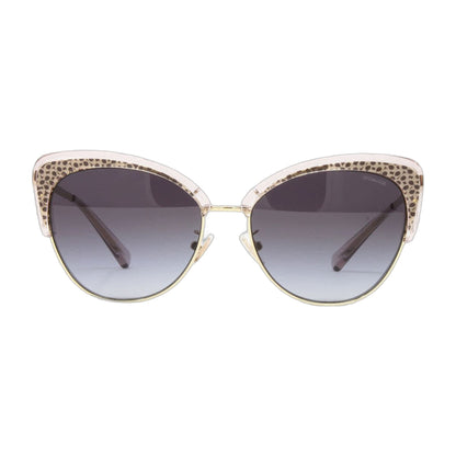 Coach Pink Light Gold Women's Cat Eye Sunglasses