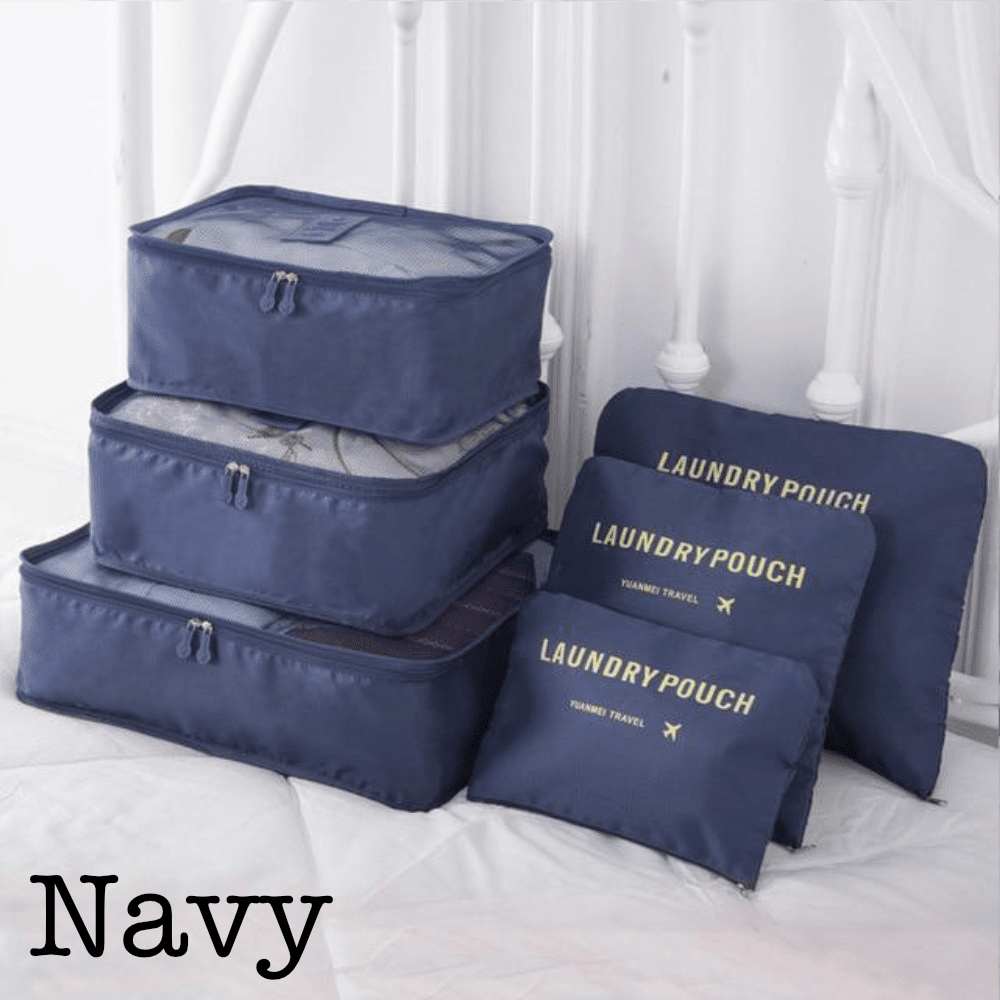 Threaded Pear 6 Piece Travel Organizer