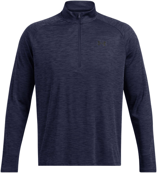 Men's Under Armour Long Sleeve Tech Textured 1/2 Zip High Neck
