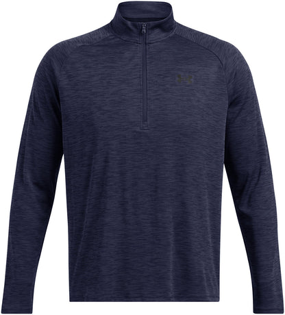 Under Armour Men's Long Sleeve Tech Textured 1/2 Zip High Neck Long Sleeve Shirts