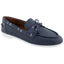 NAVY LEATH/WHIT