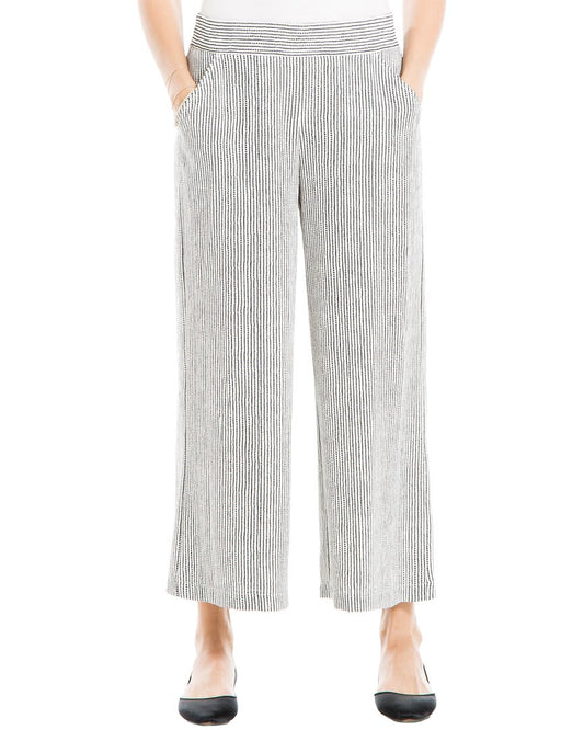 CREAM/BLACK STRIPE DASH-