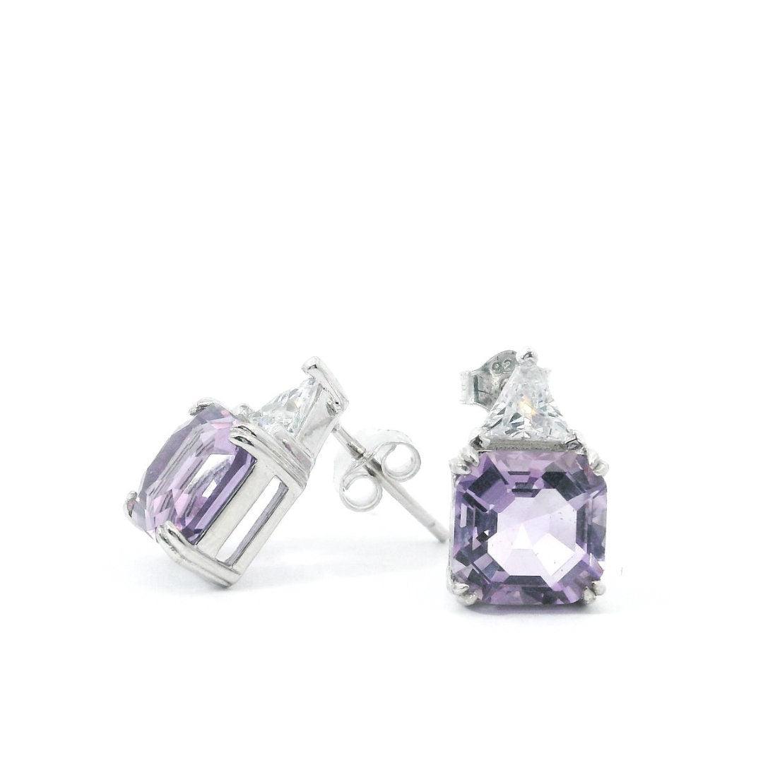 Natural Amethyst Jewelry Set