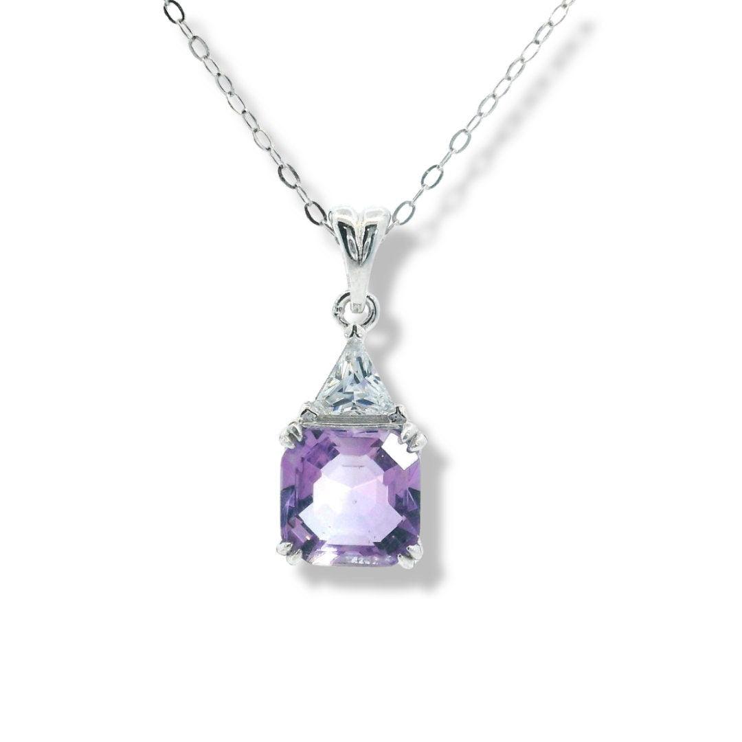 Natural Amethyst Jewelry Set