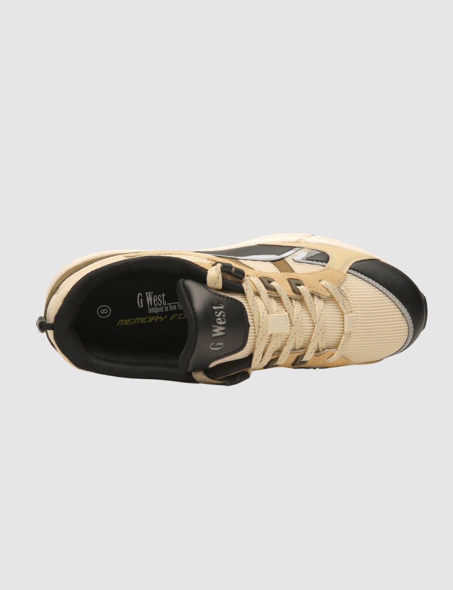 G West Mens Running Shoes - Gwm20009|Beige