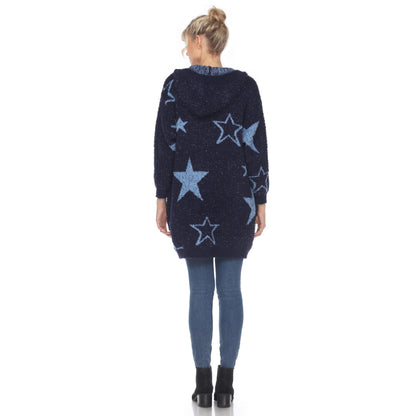 Navy Light Blue Stars-