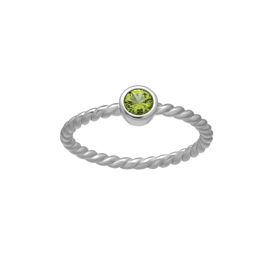 August Peridot-