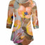 Orange & Brown Daisy Floral