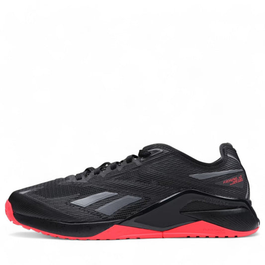 Pure Gray / Core Black / Neon Cherry-
