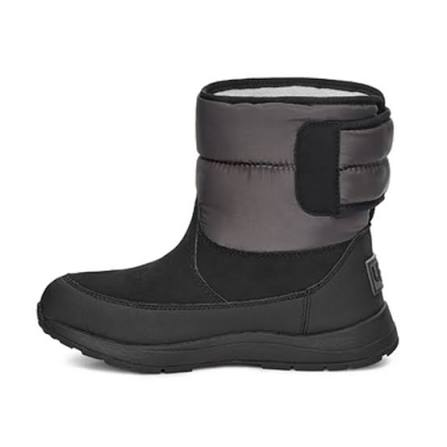 UGG K Toty Weather Snow, Black/Charcoal, 4.0