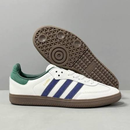 Adidas Men's Samba OG - Black/White/Collegiate Green/Active