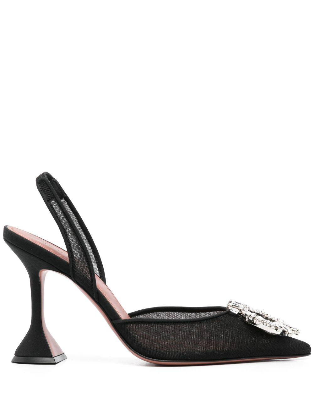 Slingback Pumps Begum Mesh Black