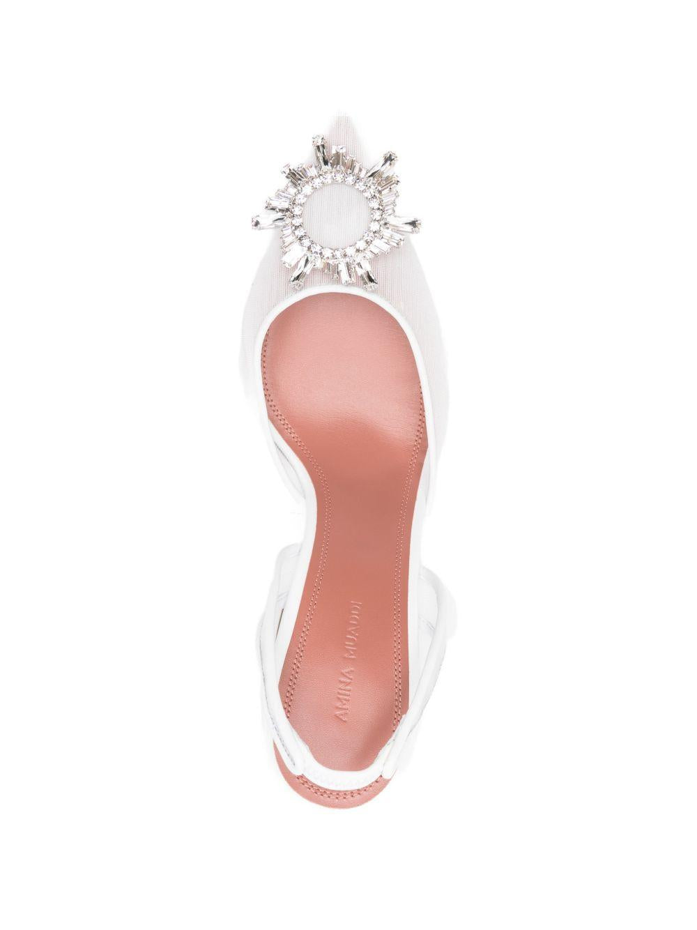 Pumps Begum Mesh Sling 95 White