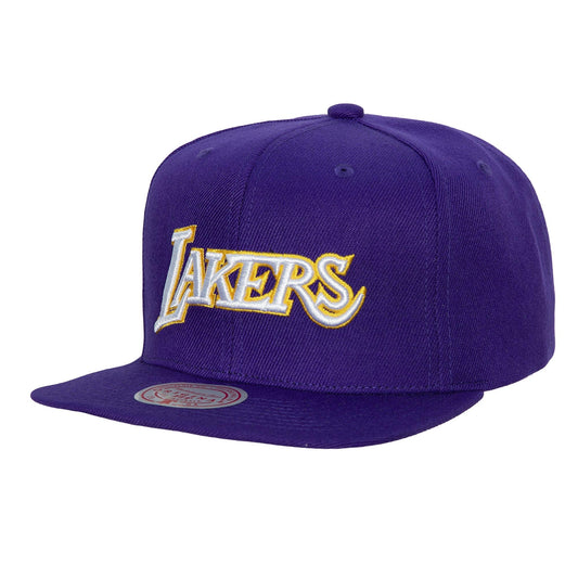 Men's Mitchell & Ness NBA Color Popz Snapback Hwc Lakers