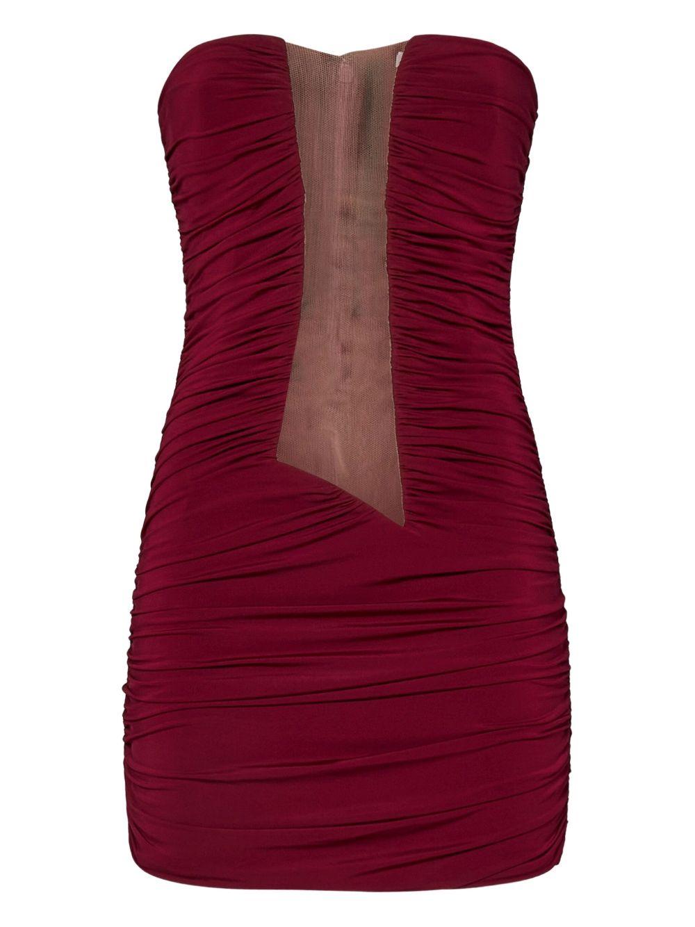 Mini Dress Burgundy
