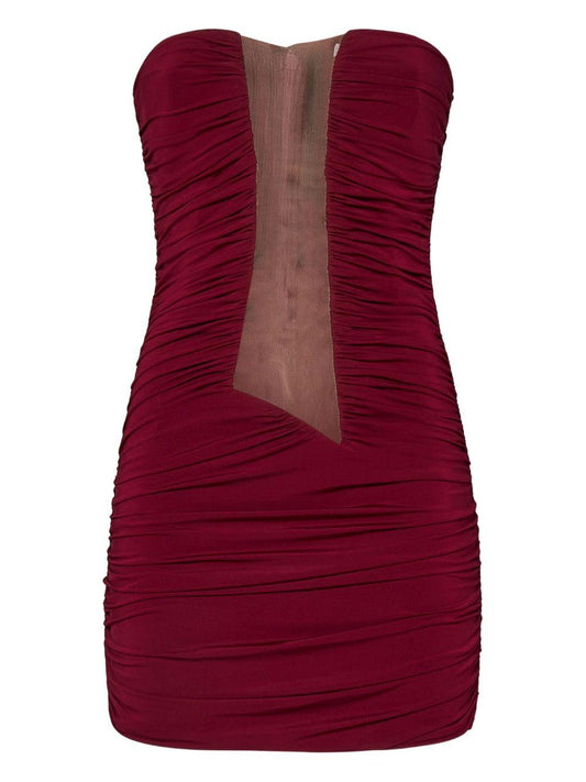 Mini Dress Burgundy