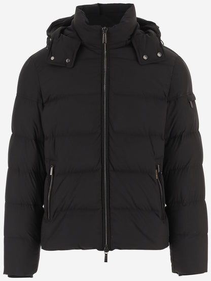 Jacket Brett Technical Fabric Black