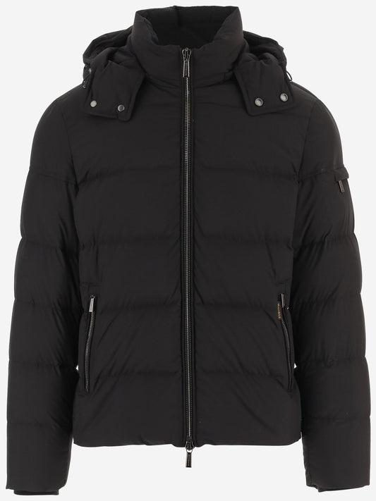 Jacket Brett Technical Fabric Black