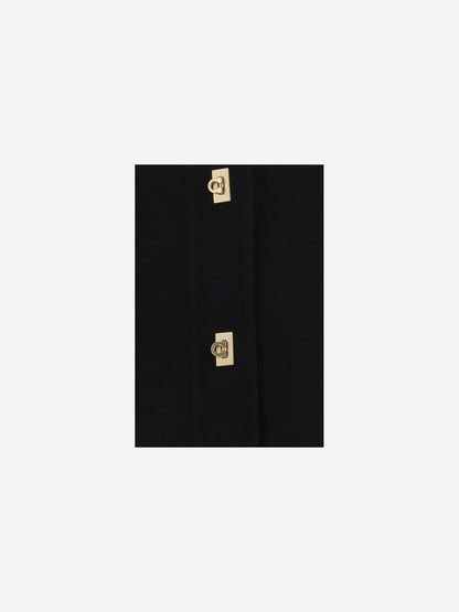 Wool and Cashmere Jacket, Gold Buttons