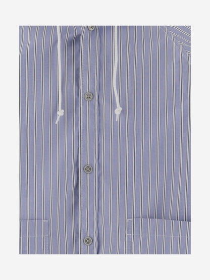 Jacket Technical Fabric Light Blue