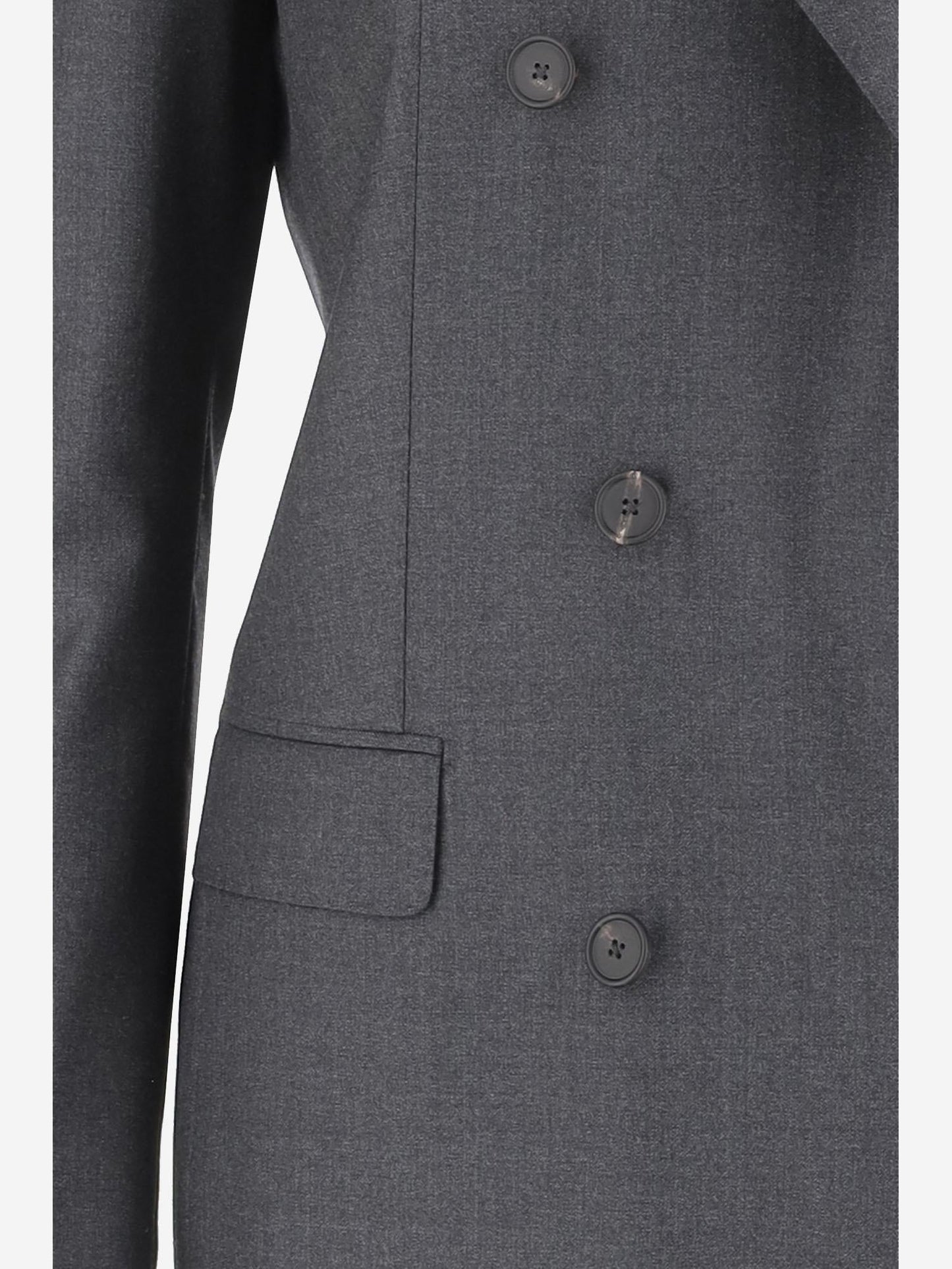 Double-Breasted Wool Jacket