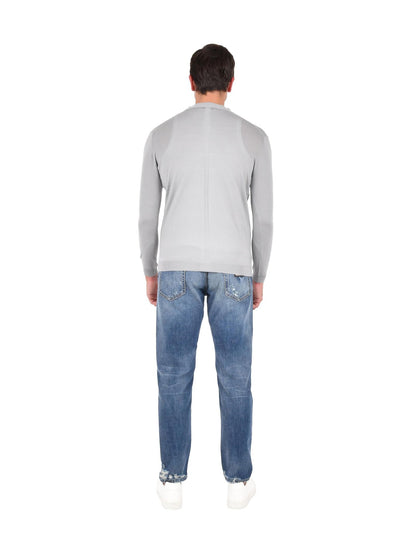 Cardigan Grey Wool