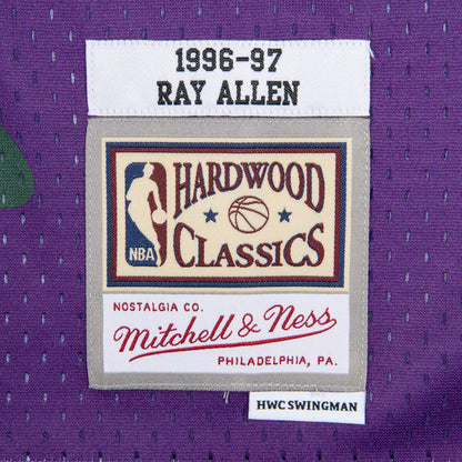 Mitchell & Ness Men's NBA Reload Swingman Jersey Bucks 1996 Ray Allen