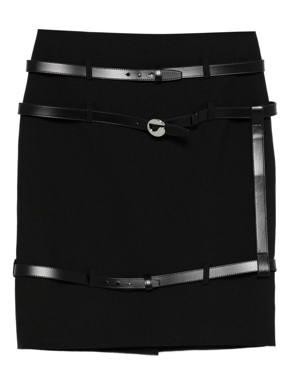 Coperni Multi Belt Miniskirt