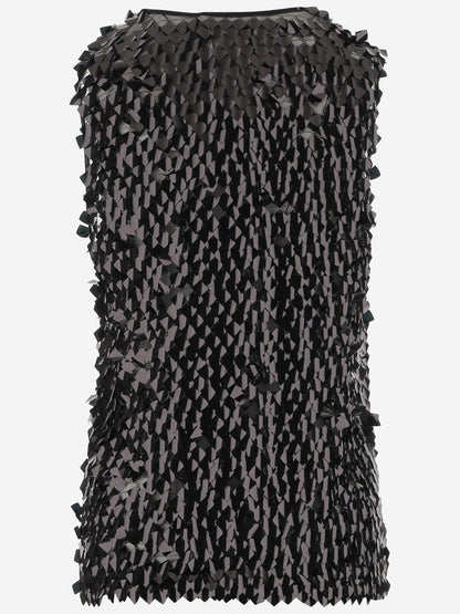 Sequined Tank Top
