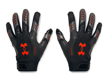 Under Armour Men's Limited Edition F9 Nitro Football Gloves - Black/Pheonix Fire