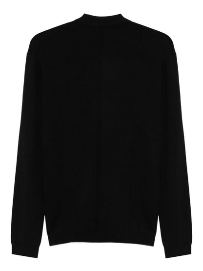 Sweater With Button Placket