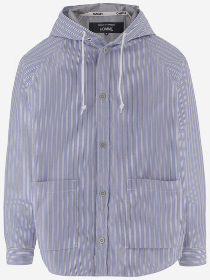 Jacket Technical Fabric Light Blue