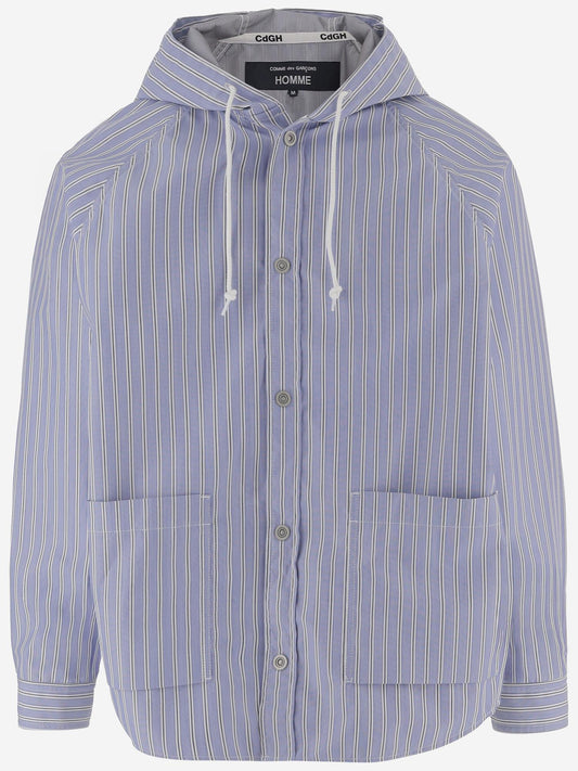 Jacket Technical Fabric Light Blue