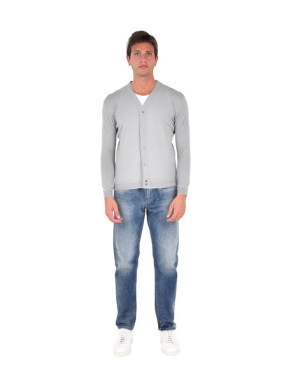 Cardigan Grey Wool