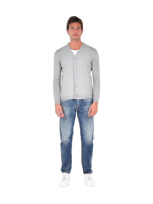 Cardigan Grey Wool