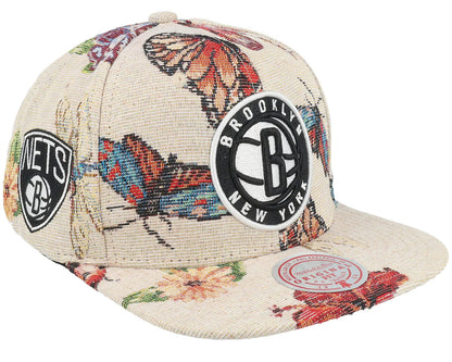 Mitchell & Ness Men's NBA True Tap Snapback Nets Snapback Caps