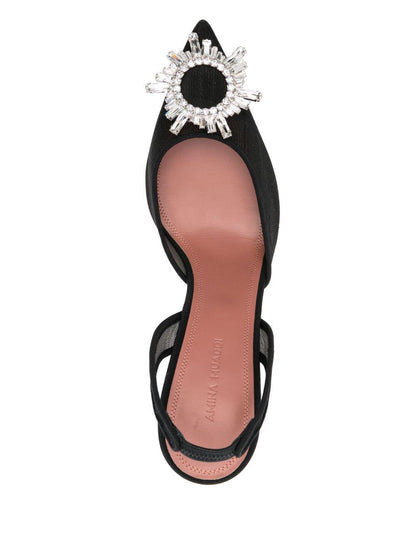 Slingback Pumps Begum Mesh Black