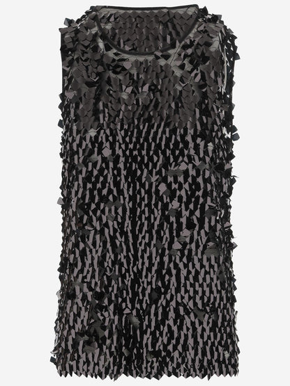 Sequined Tank Top