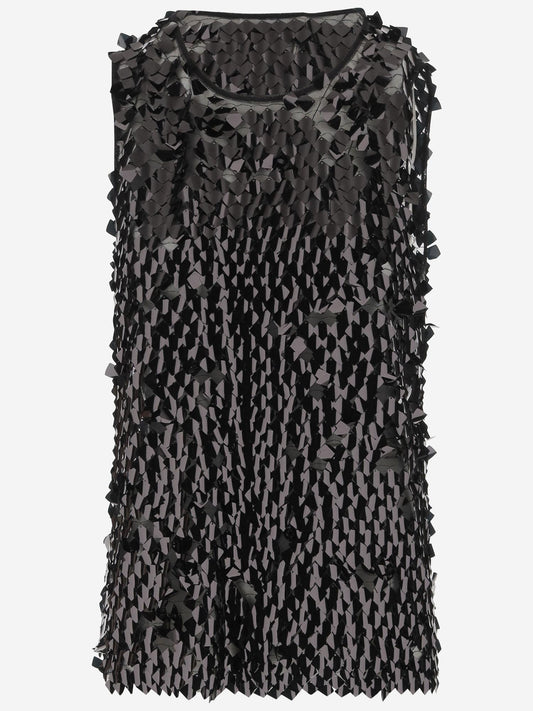 Sequined Tank Top