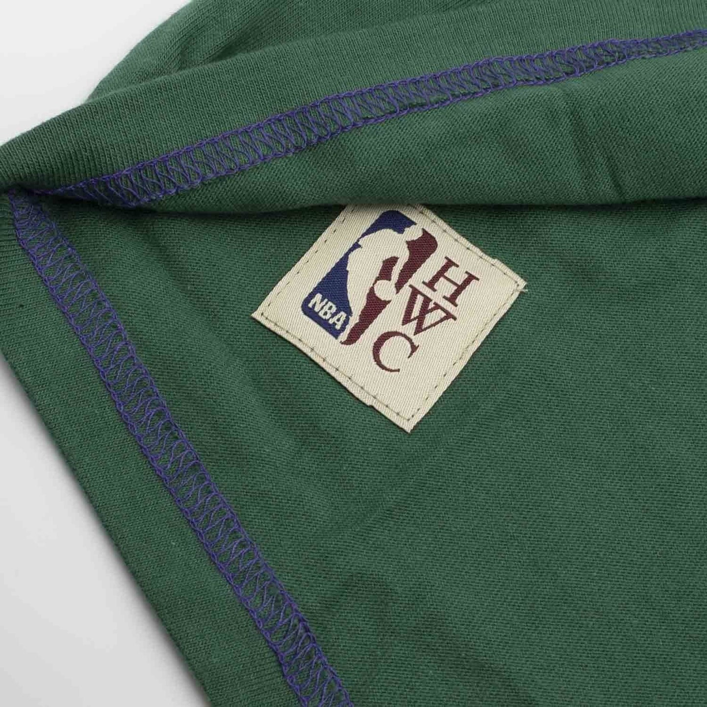 Mitchell & Ness Men's NBA Short Sleeve Split Hoody Milwaukee Bucks Hoodies
