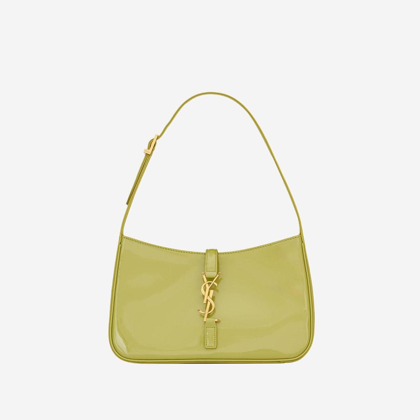Leather Handbag Le 5 À 7 Light Green
