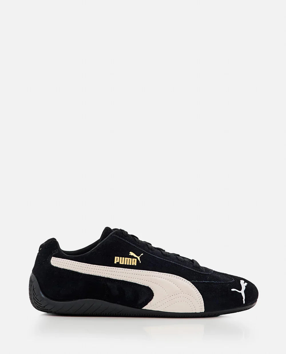 PUMA Speedcat OG Women's Sneakers — Black Suede Low-Top