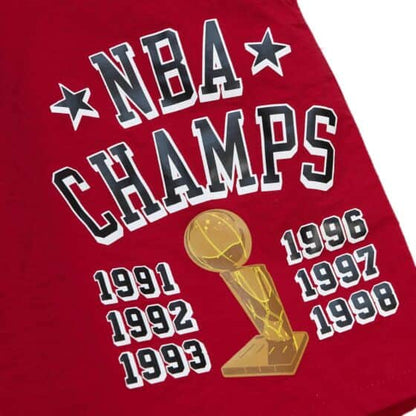 Mitchell & Ness Men's NBA Team Heritage Woven Shorts Bulls