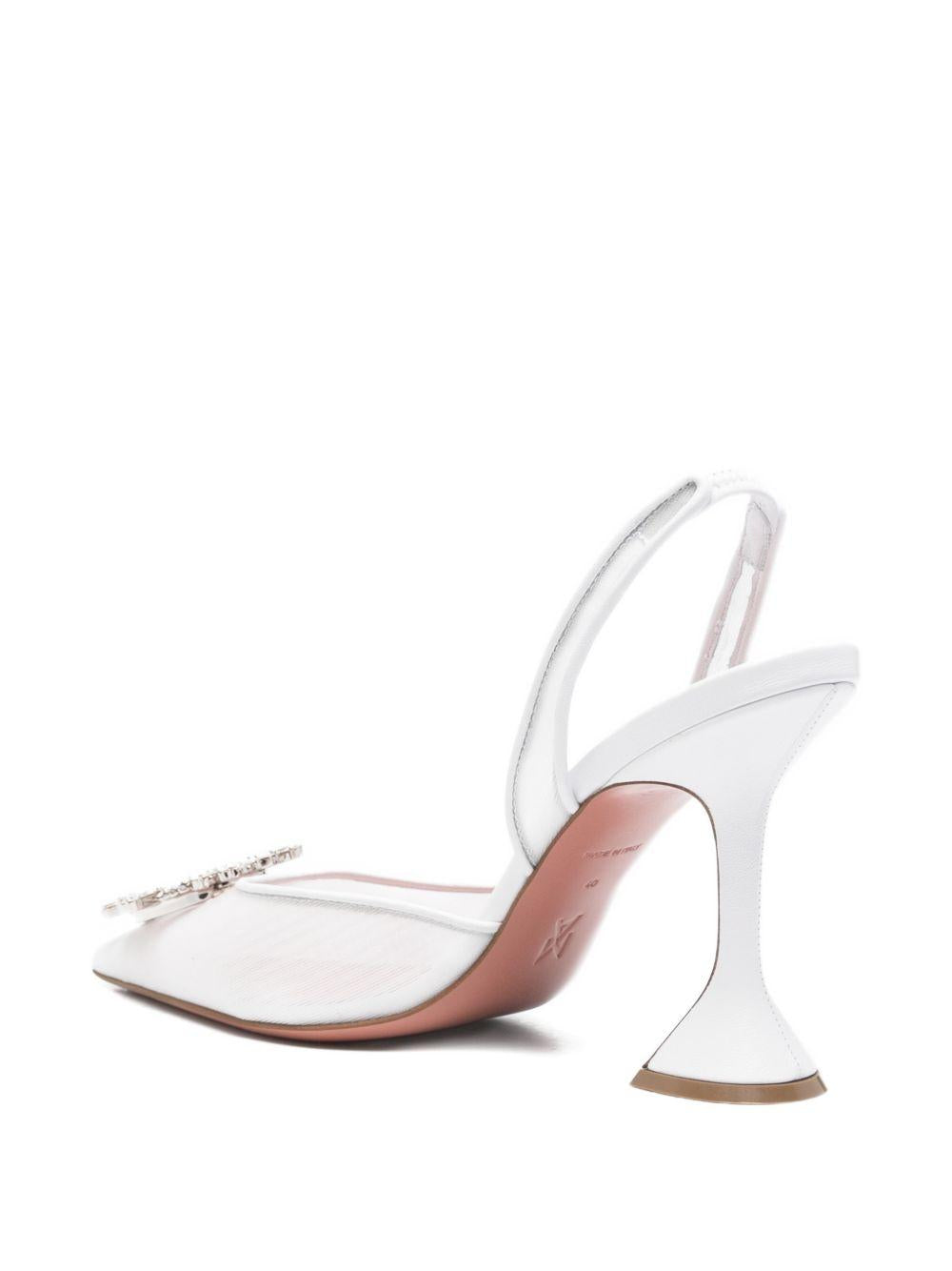 Pumps Begum Mesh Sling 95 White