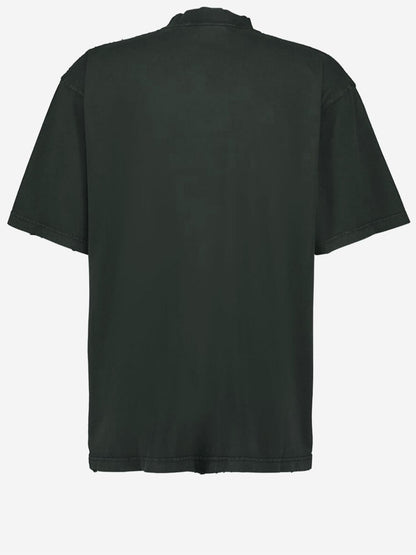 Cotton T-Shirt With Logo