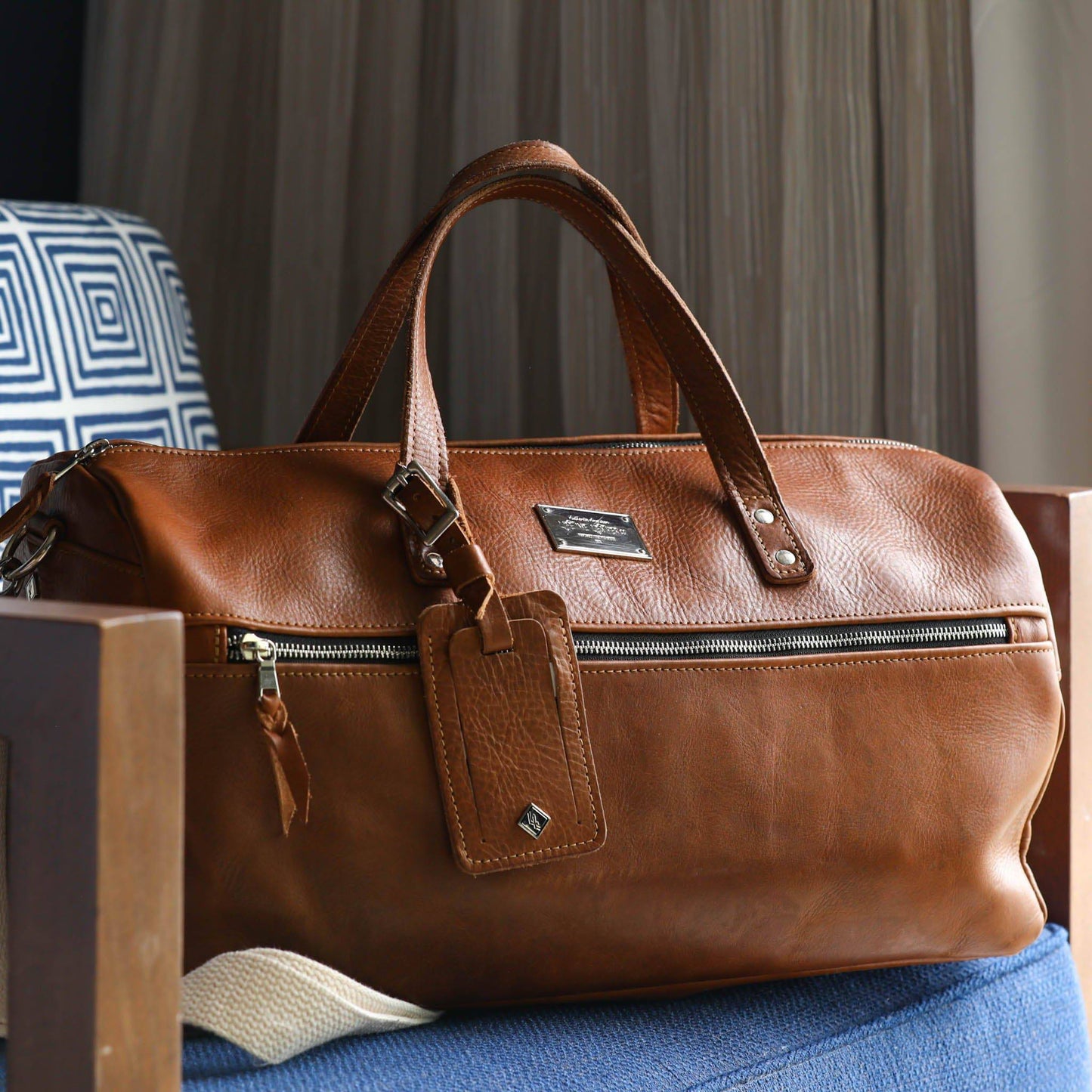 Luxury Leather Duffel Bag - Lifetime Leather Co