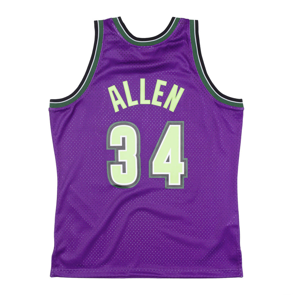 Mitchell & Ness Men's NBA Reload Swingman Jersey Bucks 1996 Ray Allen
