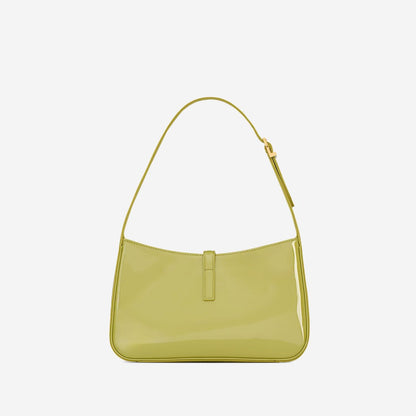 Leather Handbag Le 5 À 7 Light Green