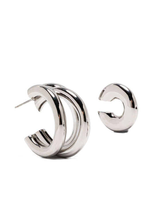 Earrings With Half-Circle Silhouette
